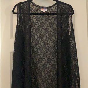 LuLaRoe black lace Joy